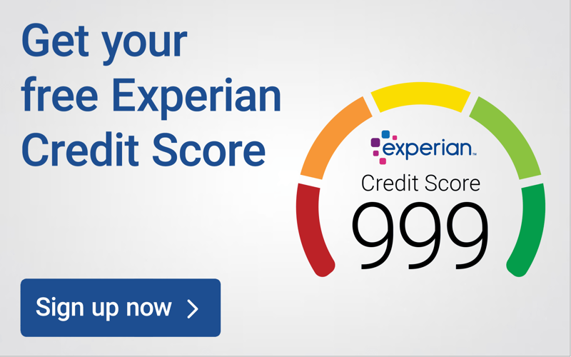 Get your free Experian Credit Score - Sign Up Now